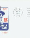 1998 US Uncle Sam Postage Stamps 1set=5Sheets  Was $73.00/set