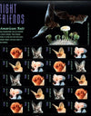 2002 American Bats Stamp 1set=5Sheets  Was $73.00/set