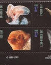 2002 American Bats Stamp 1set=5Sheets  Was $73.00/set