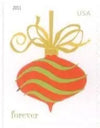 2011 US Holiday Baubles Forever Stamps Booklet of 20 1set=5Sheets  Was $73.00/set