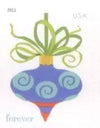 2011 US Holiday Baubles Forever Stamps Booklet of 20 1set=5Sheets  Was $73.00/set