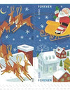 2012 US Stamp Santa & Sleigh - Booklet of 20 Forever Stamps 1set=5Sheets  Was $73.00/set