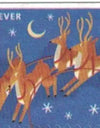 2012 US Stamp Santa & Sleigh - Booklet of 20 Forever Stamps 1set=5Sheets  Was $73.00/set