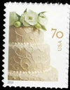 2014 US Wedding Cake Postage Stamps 1set=5Sheets  Was $73.00/set