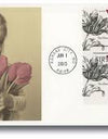 2015 Vintage Tulip Pane Postage Wedding Stamps 1set=5Sheets  Was $73.00/set