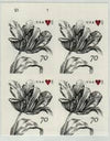 2015 Vintage Tulip Pane Postage Wedding Stamps 1set=5Sheets  Was $73.00/set