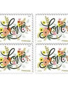 2018 USPS Love Flourishes Forever Stamps 1set=5Sheets  Was $73.00/set