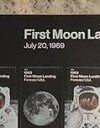 2019 1969 50th Anniversary of the Moon Landing Forever Stamps 1set=5Sheets  Was $73.00/set