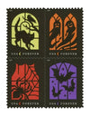 2019 USPS Spooky Silhouettes Framed Forever Stamps 1set=5Sheets  Was $73.00/set