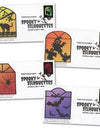2019 USPS Spooky Silhouettes Framed Forever Stamps 1set=5Sheets  Was $73.00/set