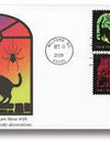 2019 USPS Spooky Silhouettes Framed Forever Stamps 1set=5Sheets  Was $73.00/set