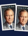 2019 Postal Service reveals stamp honoring George H.W. Bush 1set=5Sheets  Was $73.00/set