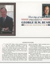 2019 Postal Service reveals stamp honoring George H.W. Bush 1set=5Sheets  Was $73.00/set