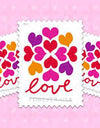 2019 USPS Hearts Blossom Love Forever Stamps 1set=5Sheets  Was $73.00/set