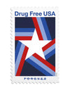 2020 USPS Drug Free USA First-Class Forever Stamps 1set=5Sheets  Was $73.00/set
