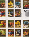 2020 USPS Fruits & Vegetables Forever Stamps 1set=5Sheets  Was $73.00/set