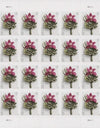 2020 USPS Contemporary Boutonniere Forever Postage Stamps 1set=5Sheets  Was $73.00/set