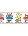 USPS 2021 Message Monsters Forever First Class Postage Stamps 1set=5Sheets  Was $73.00/set