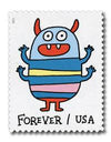 USPS 2021 Message Monsters Forever First Class Postage Stamps 1set=5Sheets  Was $73.00/set