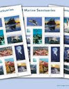 2022 US National Marine Sanctuaries Forever Postage Stamps 1set=5Sheets  Was $73.00/set