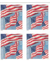 USPS U.S Flag 2022 Forever Stamps 1set=5Sheets Was $73.00/set - stampworldstore