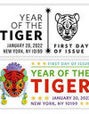 2022 USPS Lunar New Year - Year of The Tiger Postage Stamps 1set=5Sheets  Was $73.00/set