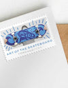 2023 Art of the Skateboad Postage Stamps 1set=5Sheets  Was $73.00/set