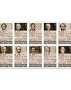 2024 Stamps - The Underground Railroad 1set=5Sheets  Was $73.00/set