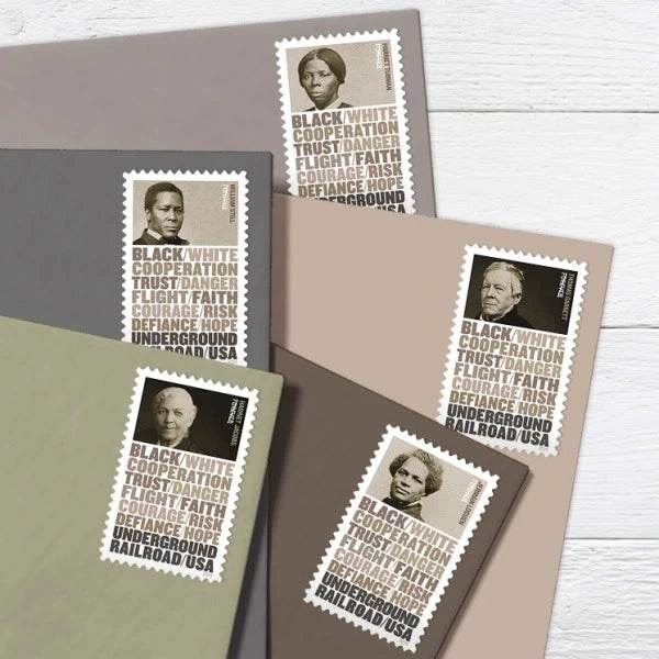 2024 Stamps - The Underground Railroad 1set=5Sheets Was $73.00/set - stampworldstore