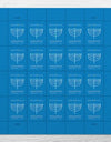 2024 USPS Hanukkah Forever Stamps, Sheet of 20