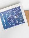 2024 $1 Floral Geometry Stamps, a sheet of 10