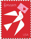 2024 Carrier pigeon love forever stamps 1set=5Sheets  Was $73.00/set