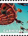 2024 us forever stamps-Carnival Nights