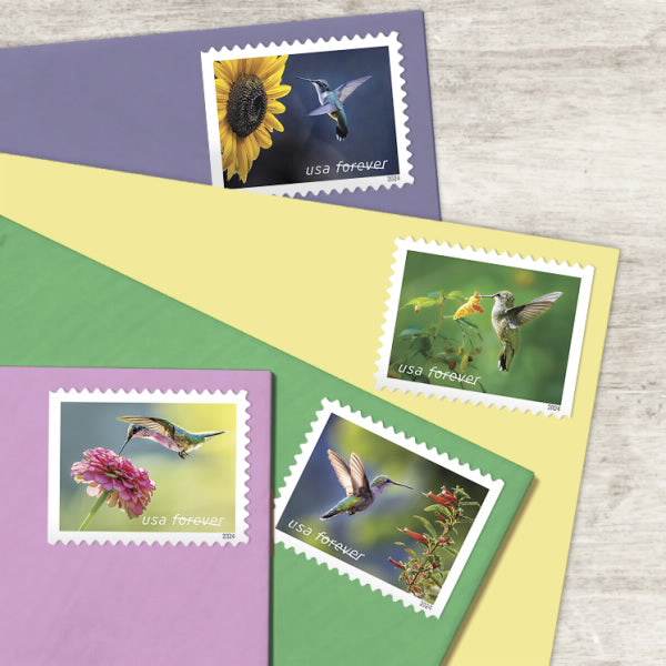 2024 USPS Garden Delights Forever Stamps 1set=5Sheets Was $73.00/set - stampworldstore