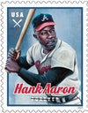2024 Hank Aaron Forever Stamps, Sheet of 20