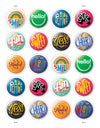 2024 Pinback Buttons Forever Stamps,Sheet of 20