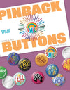 2024 Pinback Buttons Forever Stamps,Sheet of 20