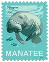 2024 USPS Save Manatees Forever Stamps 1set=5Sheets  Was $73.00/set