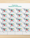 2024 Thank You, Healthcare CommunityStamps, Sheet of 20 Forever