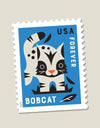 2025 Baby Wild Animals Stamps Booklet of20