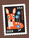 2025 Baby Wild Animals Stamps Booklet of20