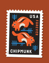 2025 Baby Wild Animals Stamps Booklet of20
