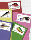 2025 Freshwater Fishing Lures Stamps Sheet of 20