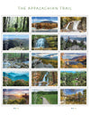 2025 The Appalachian Trail Forever Stamps, Sheet of 15 |Multiple Stamp Designs