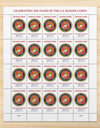 2025 U.S. Marine Corps 250th Anniversary Commemorative Stamps, Sheet of 20