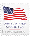 U.S. Flag 2025 Stamps roll coil of 100