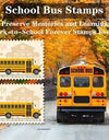 2023 USA School Bus Additional Ounce Stamps 1set=5Sheets  Was $73.00/set