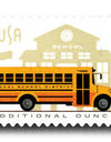 2023 USA School Bus Additional Ounce Stamps 1set=5Sheets  Was $73.00/set