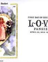 2010 LOVE: Pansies in a Basket Collectible Stamp Sheet of Twenty 44 Cent Stamps 1set=5Sheets  Was $73.00/set