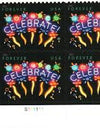 2011 USPS Neon Celebrate! Forever Stamps 1set=5Sheets  Was $73.00/set